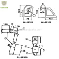 Tipper Truck Tailgate Swing Hinge Assembly 35 mm